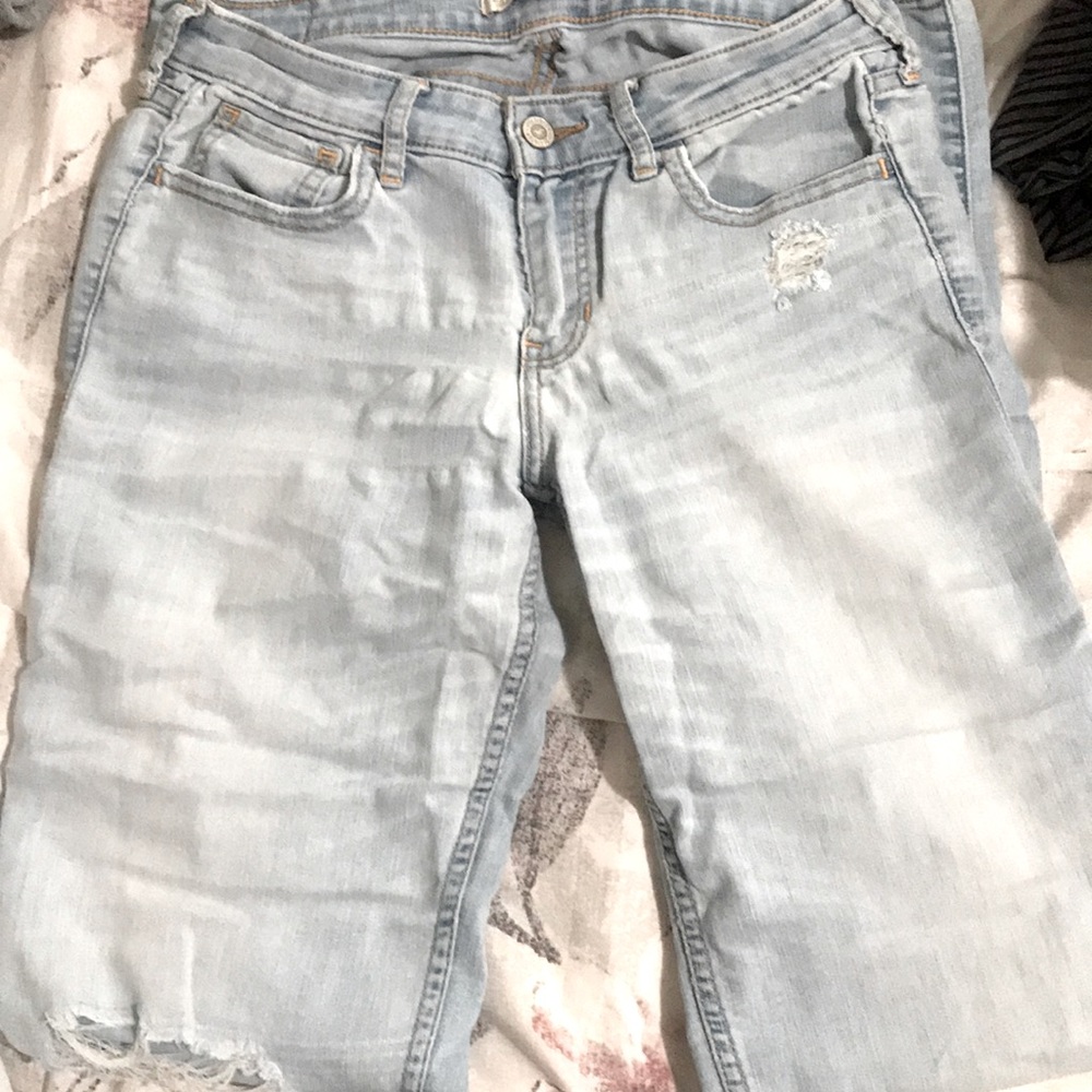 Boot leg jeans